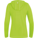 Jacke mit Kapuze Run 2.0 - fluoreszierendes Grün