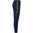 JAKO Trainingsbroek Allround - marine/fluogeel