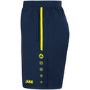 JAKO Trainingshose Allround - navy/fluoreszierend gelb