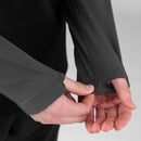 JAKO Ziptop Performance - schwarz/anthra hell