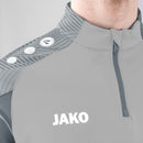 JAKO Ziptop Performance - softgrau/steingrau