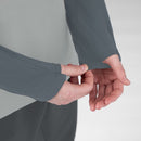 JAKO Ziptop Performance - softgrau/steingrau