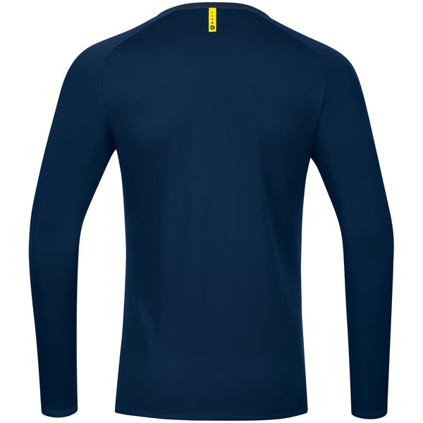 Sweater Champ 2.0 - marine/donkerblauw/fluogeel