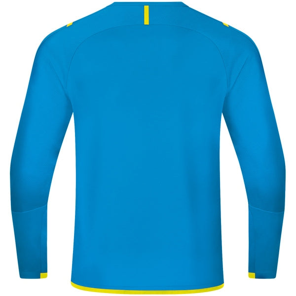 Sweater Challenge - JAKO blauw/fluogeel