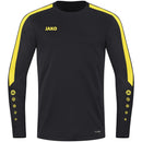 JAKO Sweater Power - zwart/citroen