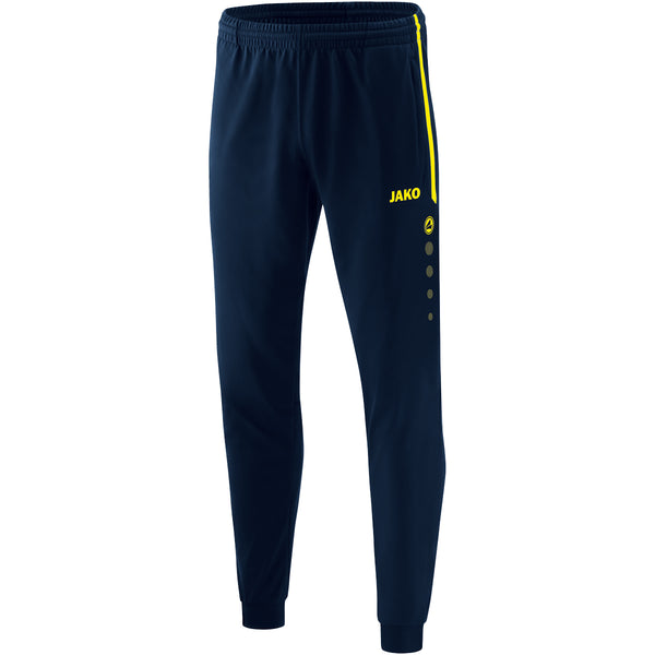 Polyesterhose Competition 2.0 - navy/fluoreszierend gelb