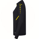 Polyestervest Challenge - zwart/citroen