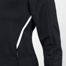 Vrijetijdsvest met kap Challenge - zwart gemeleerd/wit