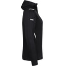 Vrijetijdsvest met kap Challenge - zwart gemeleerd/wit