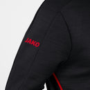 Vrijetijdsvest met kap Challenge - zwart gemeleerd/rood