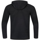 Vrijetijdsvest met kap Challenge - zwart gemeleerd/rood