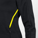 Vrijetijdsvest met kap Challenge - zwart gemeleerd/citroen