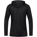 Vrijetijdsvest met kap Challenge - zwart gemeleerd/citroen