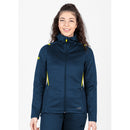 Vrijetijdsvest met kap Challenge - marine gemeleerd/fluogeel