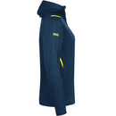 Vrijetijdsvest met kap Challenge - marine gemeleerd/fluogeel