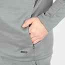 Vrijetijdsvest met kap Challenge - lichtgrijs gemel./anthra light