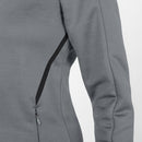 Vrijetijdsvest met kap Challenge - steengrijs gemeleer/zwart