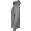 Vrijetijdsvest met kap Challenge - steengrijs gemeleer/zwart