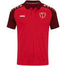 JAKO Polo Performance - rot/schwarz